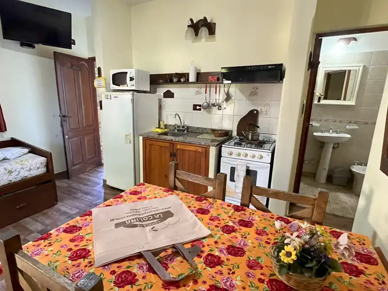 Estar comedor amplio - Cabaña Standard 4P