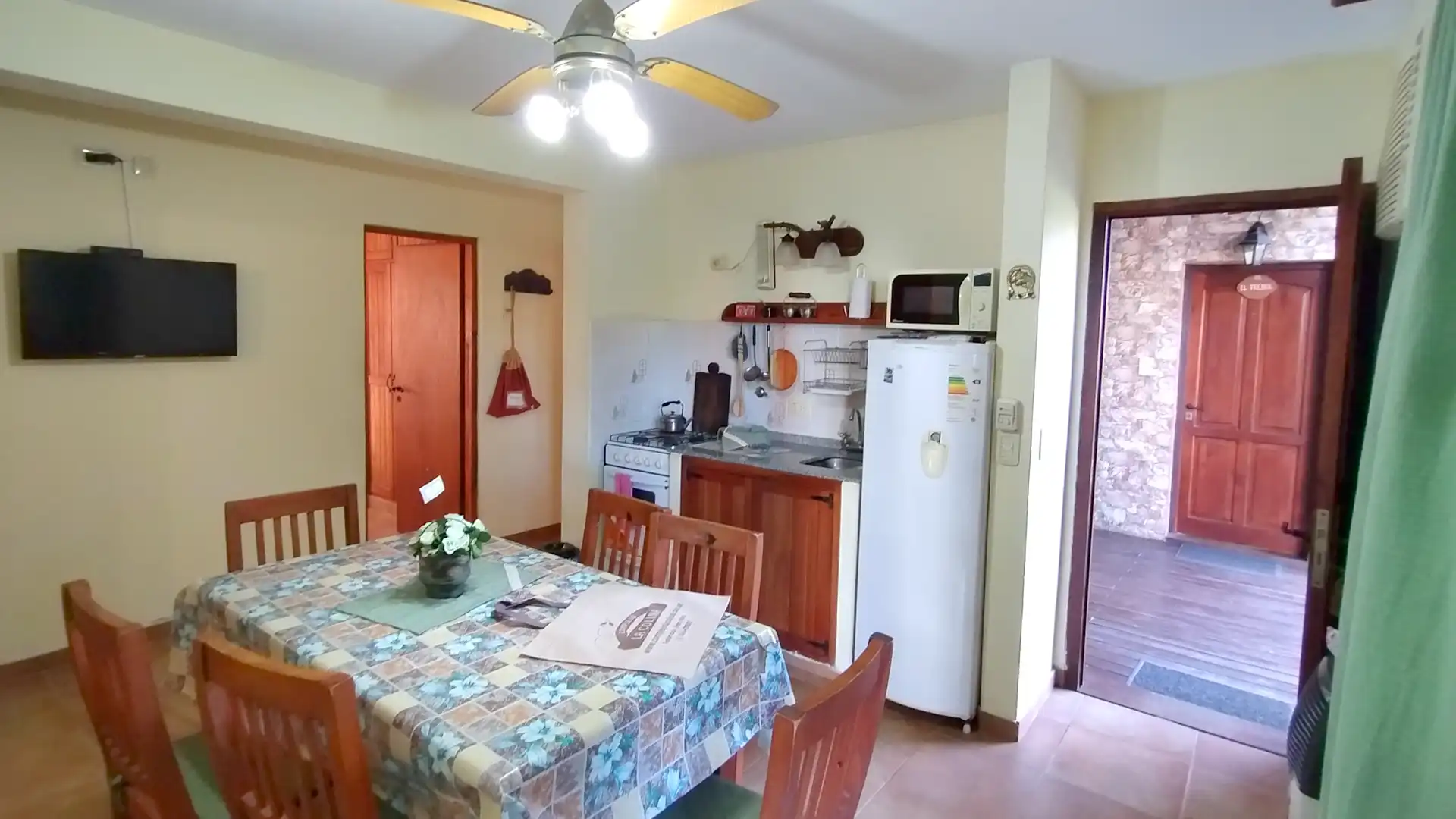 Cocina completa - Cabaña Premium